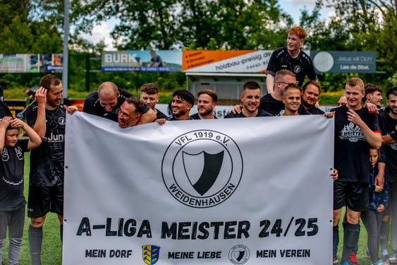 VfL Weidenhausen krönt sich zum Meister der Kreisliga A Biedenkopf