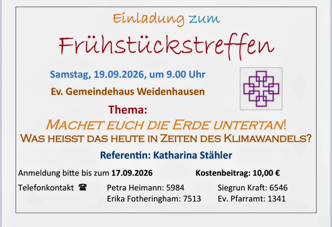 Frühstückstreffen